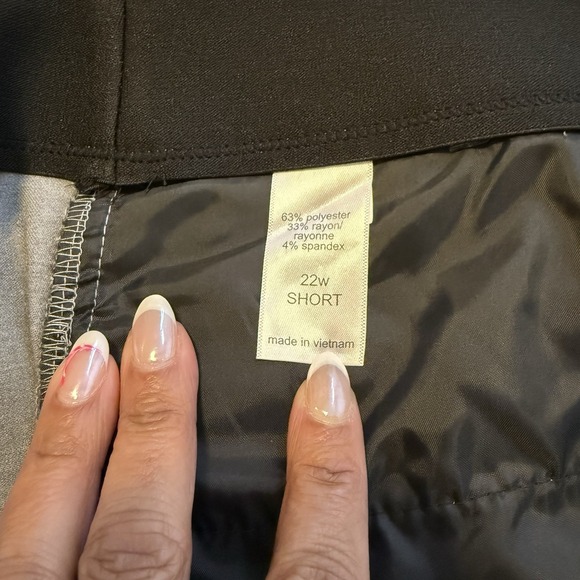 Maurices Women NWT Gray Plus Size Bootcut Dress Pants Trousers Work Sz 22S# - Picture 7 of 10